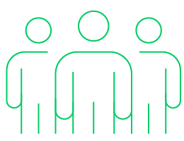 Icon showing a local dedicated managed IT services team based in Denver, Colorado