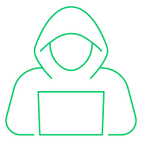 Icon representing unlimited remote and on-site IT support services from PCG Systems