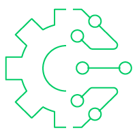 Icon representing SOC-as-a-Service providing 24/7 managed security operations and incident response